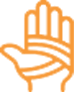 Hand with bandage icon