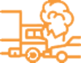 Motor vehicle accident icon