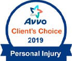 Badge for Avvo Client's Choice 2019 Personal Injury