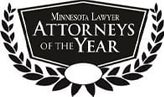 Badge for Minnesota Lawyer Attorneys of the Year