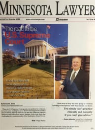 Front Page of Minnesota Lawyer