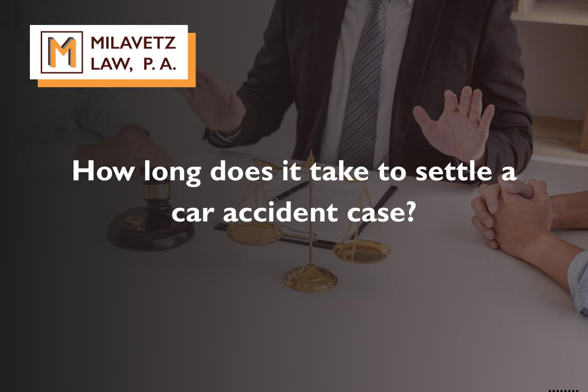 How long does it take to settle a car accident case? | Milavetz Injury ...