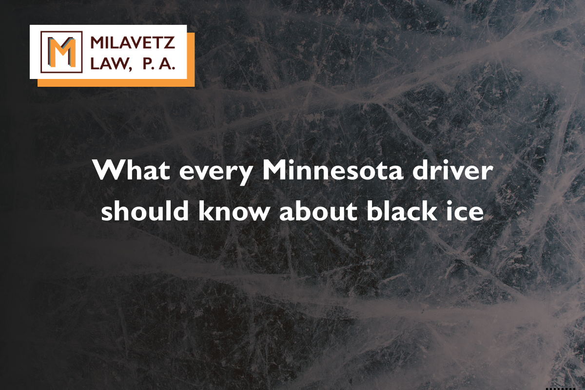 What every Minnesota driver should know about black ice