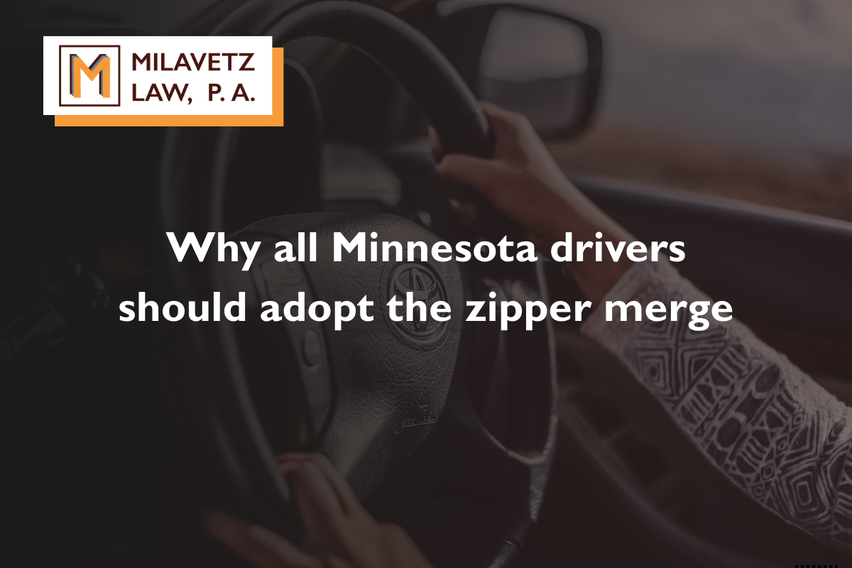 Why all Minnesota drivers should adopt the zipper merge